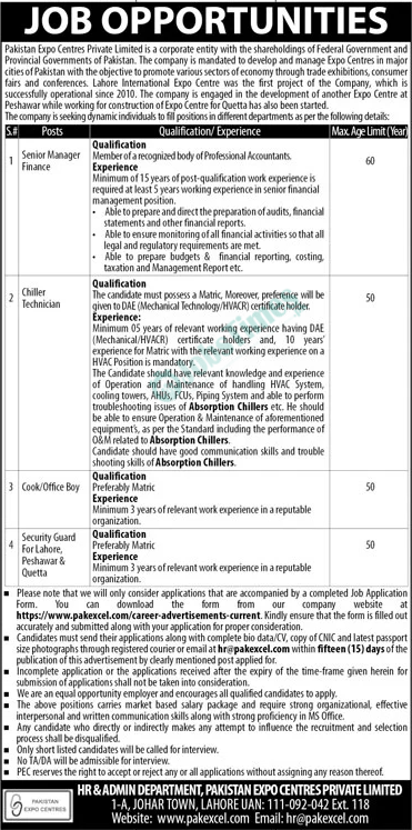 pakistan-expo-centres-private-limited-jobs