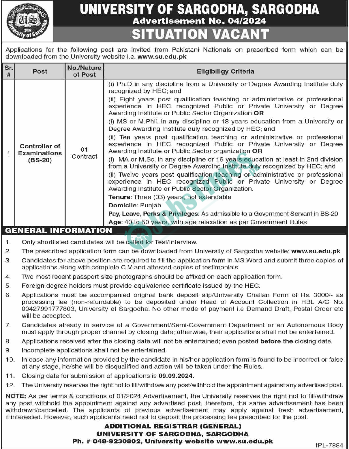 university-of-sargodha-uos-jobs