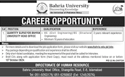 bahria university jobs