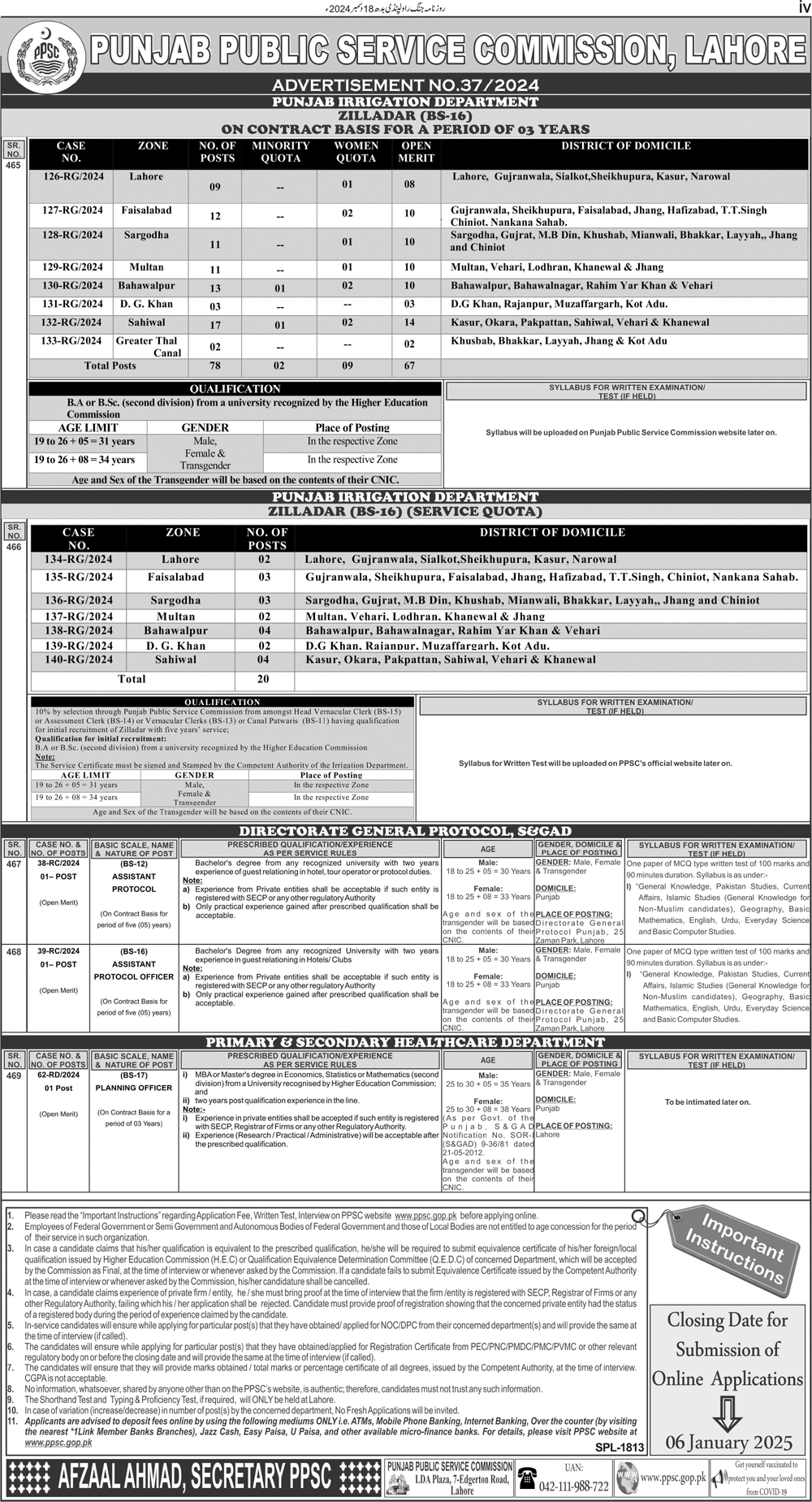 punjab public service commission ppsc jobs